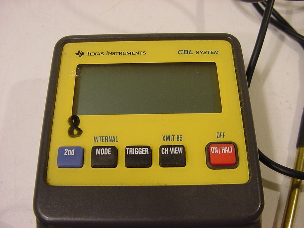 TEXAS INSTRUMENTS CBL SYSTEM w/ ACCESORIES LAB DATA COLLECTOR CALCULATOR