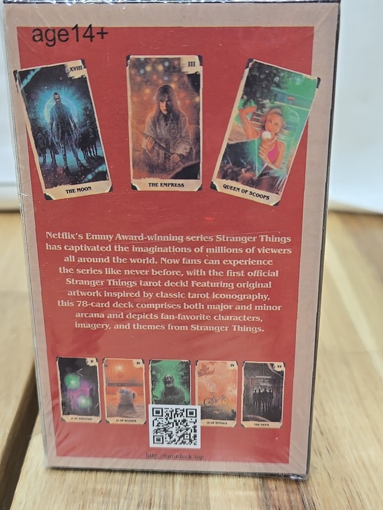 Netflix Stranger Things Tarot Deck SEALED NEW !!!