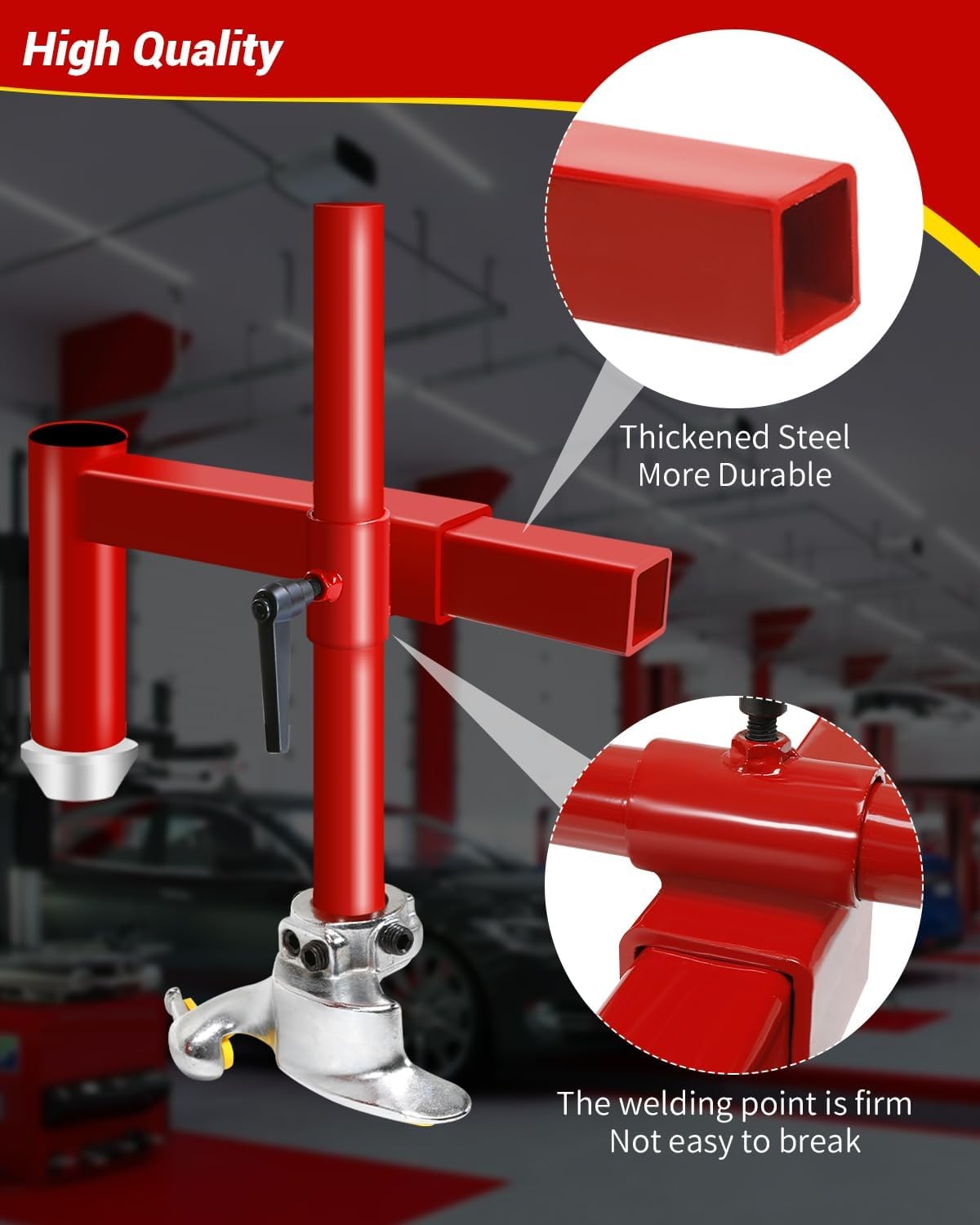 Manual Tire Changer Duck Head Kit with Silver Cone