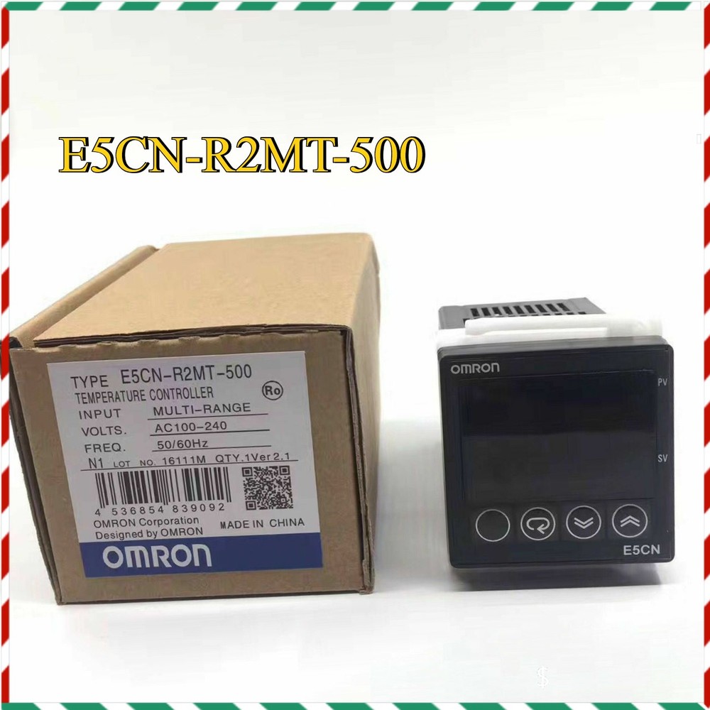 1PCS OMRON E5CN-R2MT-500100-240V Digital Temperature Controller with box