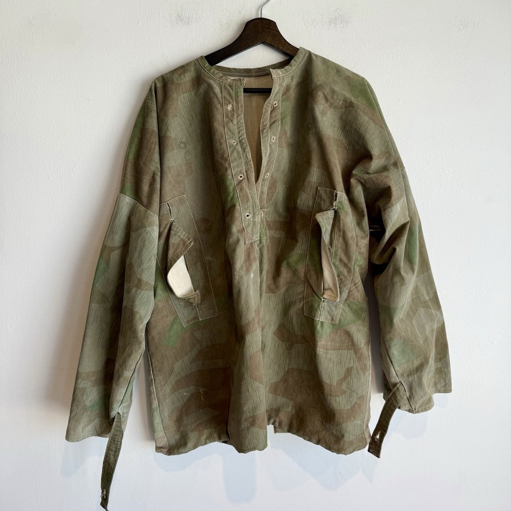 Original WWII German Camo Splinter Smock Tailored