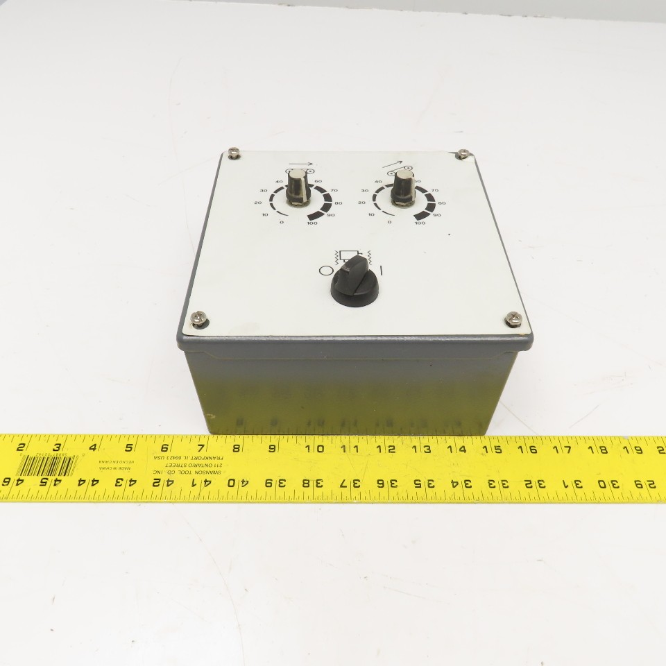 Speed Control Potentiometer Conveyor Control Box