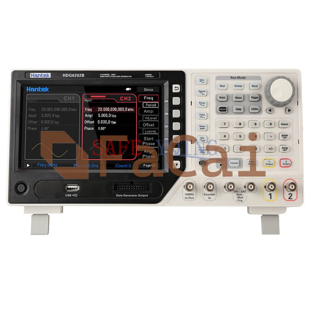 1PCS Hantek Arbitrary waveform Function generator HDG6202B New