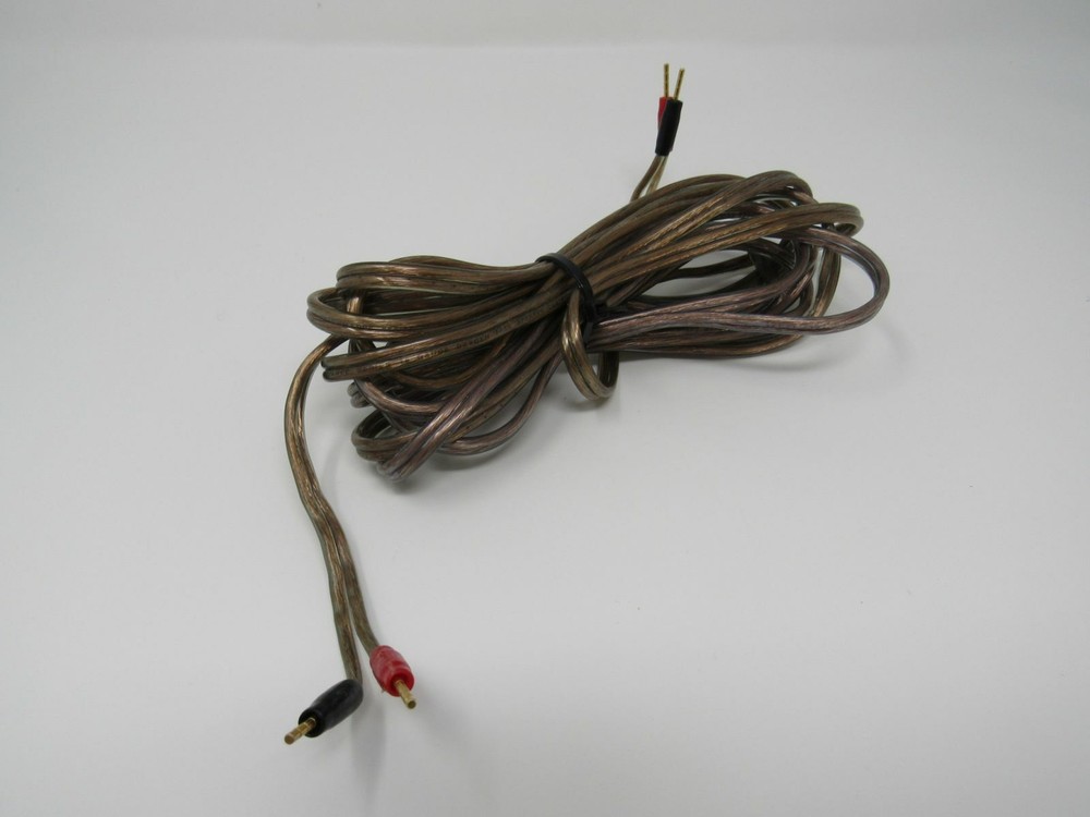 Standard Speaker Pin Plugs Cable 14.5 ft
