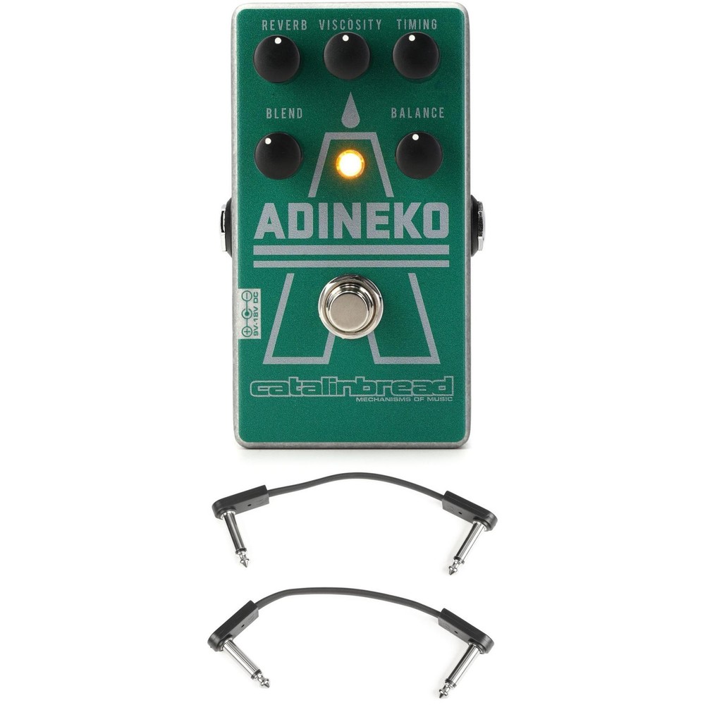 Catalinbread Adineko "Oil Can" Delay Pedal with EBS Patch Cables