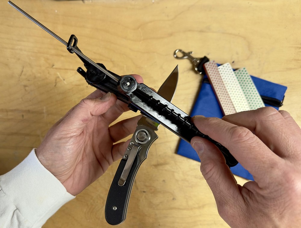 DMT 4 Whetstone Aligner Quick Edge Diamond Sharpening Kit AKEFCX