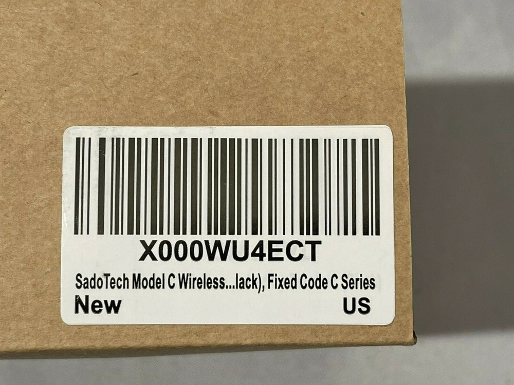 SadoTech.com Model C Wireless Doorbell Fixed Code C Series Preowned 
