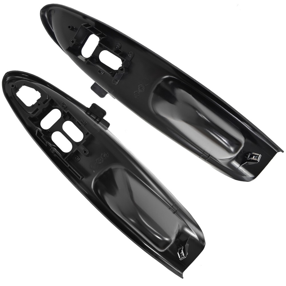 Coupe Door Panel Housing PAIR Black 1994-2004 Mustang