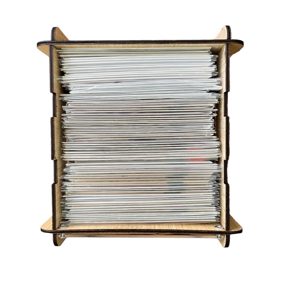 Compact Comic Storage Box - Smaller Than A Short Box - Fits Standard Bookcases