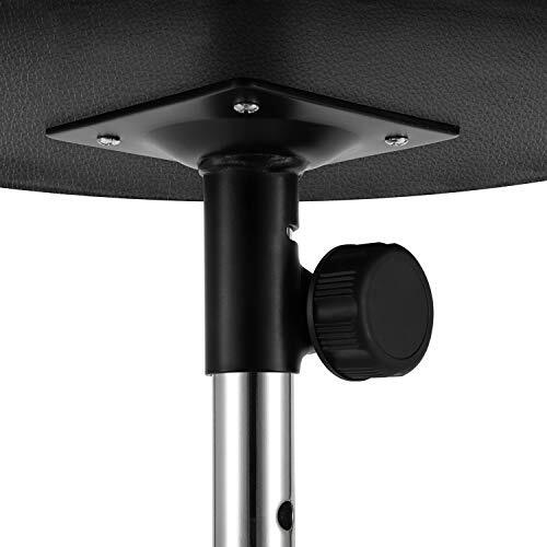 Drum Throne Set, Padded Seat Height Adjustable Drum Stools, 5A Drumsticks