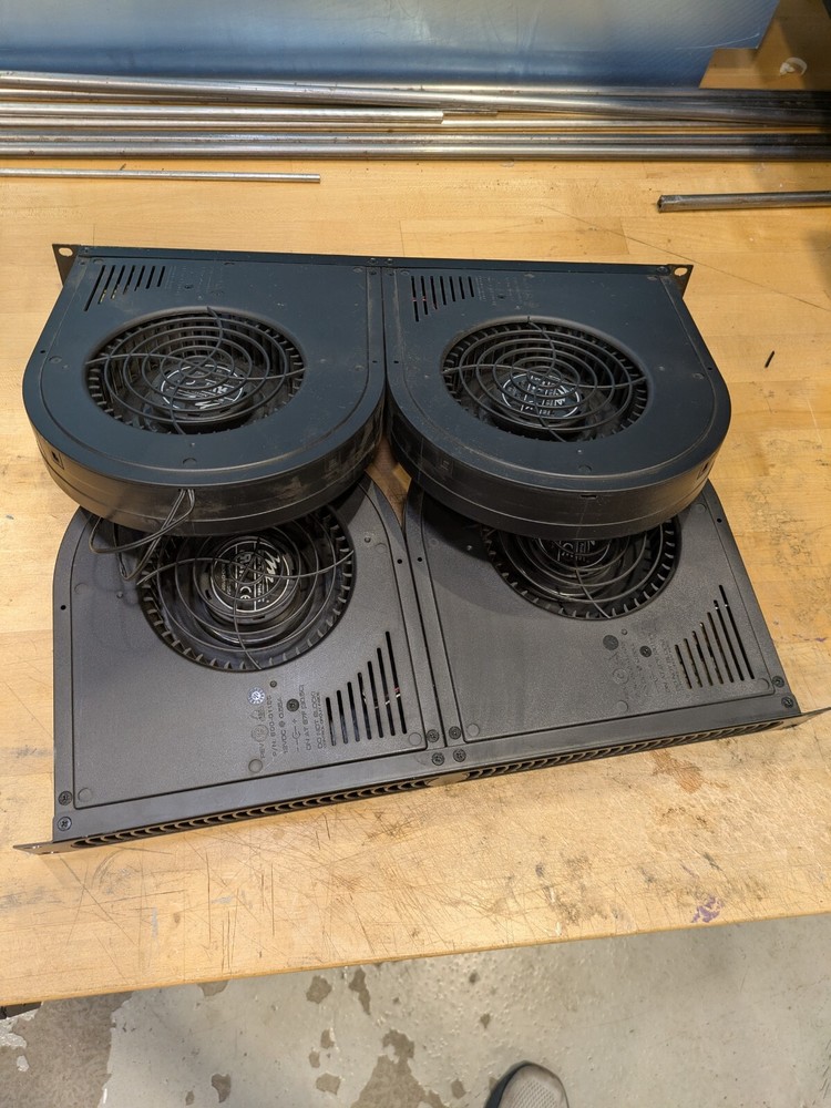 Middle Atlantic Products QBP-2 Blower Panel, no power supply