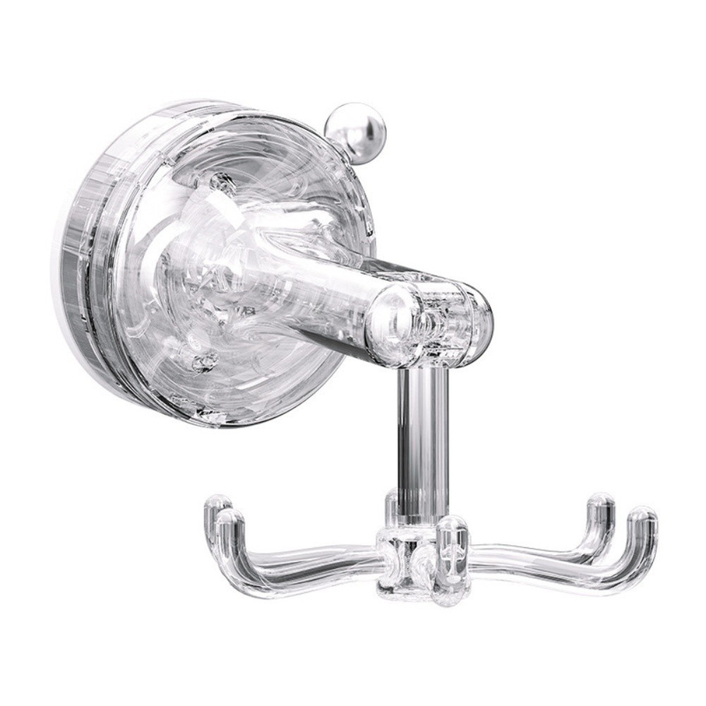 360?? Rotating Suction Cup Hooks: Wall Organizers For Home & Kitchen 2PC