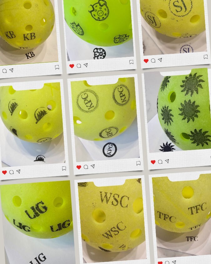 Permanent Ink for Pickleball Ball Stamps - 3ml