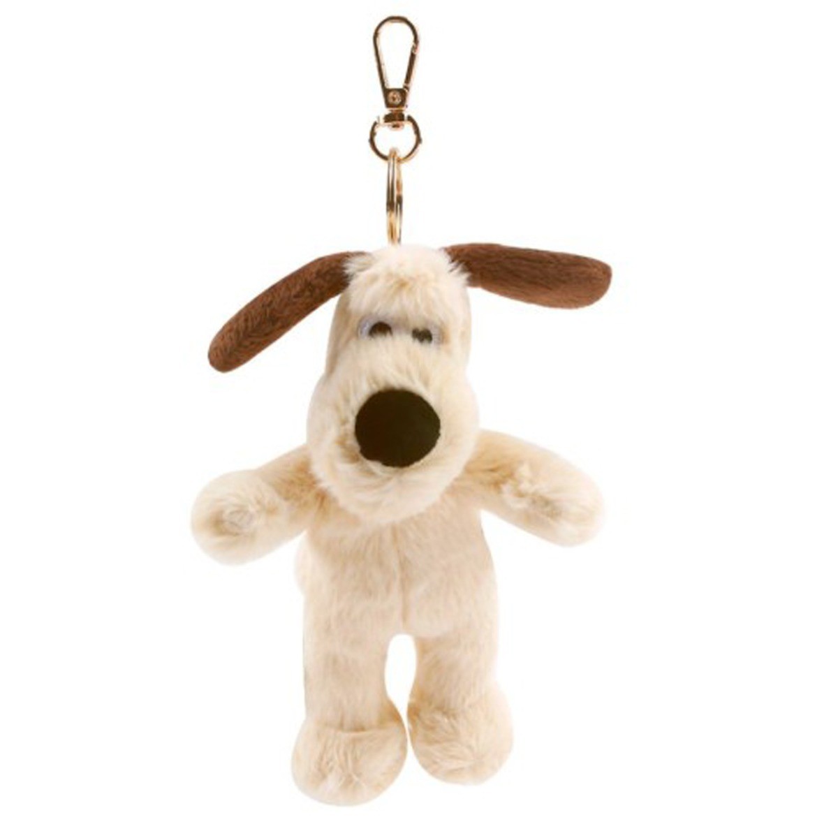 Wallace & Gromit Plush 5 Inch Gromit  Keychain