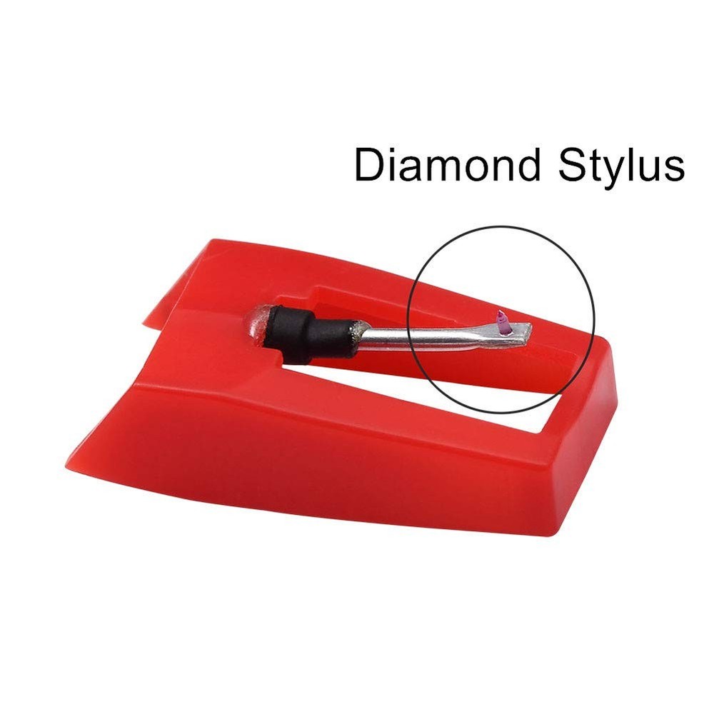 Record Player Needle, Gartopvoiz Diamond Stylus Replacement for 2pcs