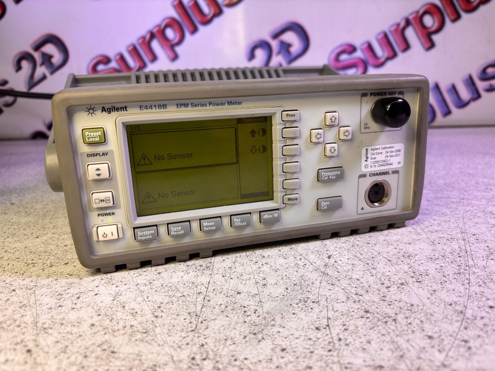 HP Agilent E4418BEPM Series Power Meter with Casing