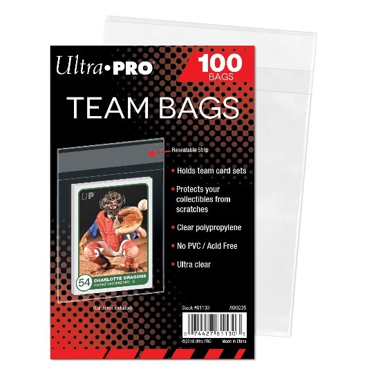Ultra PRO Team BAGS Reasealable or PENNY Sleeves 100 200 500 1000 5000 10,000
