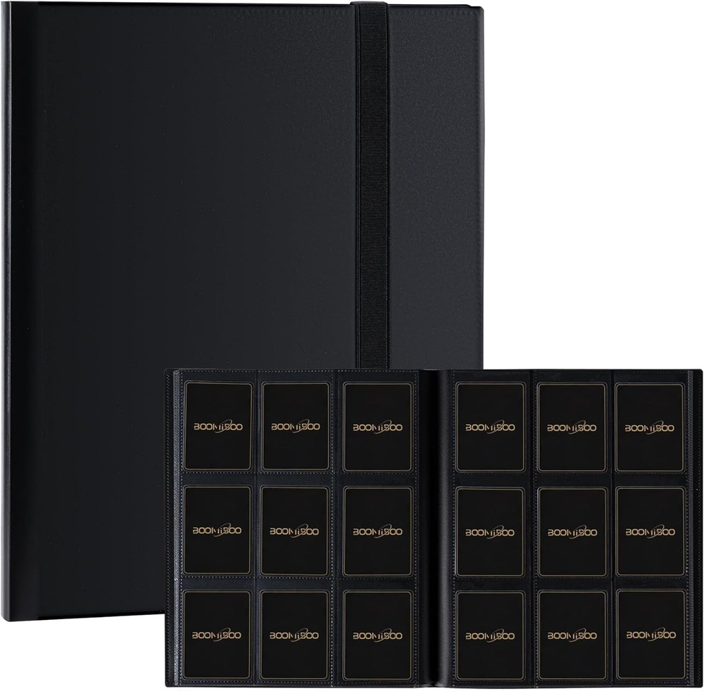 Sideloader Binder Holds 360 Sideloaders 9 Pocket Side Loader Binders with Sleeve