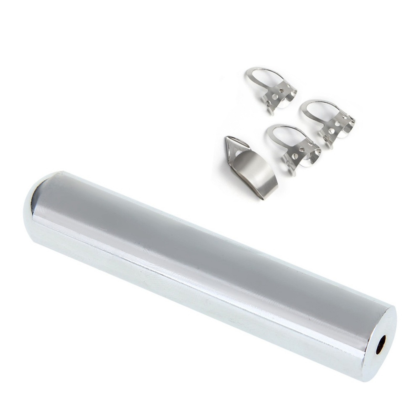 80*15*15mm Stainless Steel Hawaiian Guitar Tonebar Electric Guitar Lap Kit kk