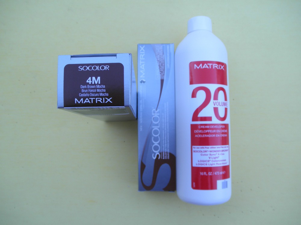 TWO 4M MATRIX SOCOLOR HAIRCOLOR PLUS ONE 16oz DEVELOPER NEW!