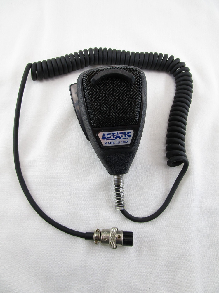 Astatic 636-L  CB/Ham Microphone 4 Pin UnTested