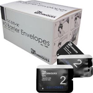 Air Techniques Barrier Envelopes Scan-X Size 2
