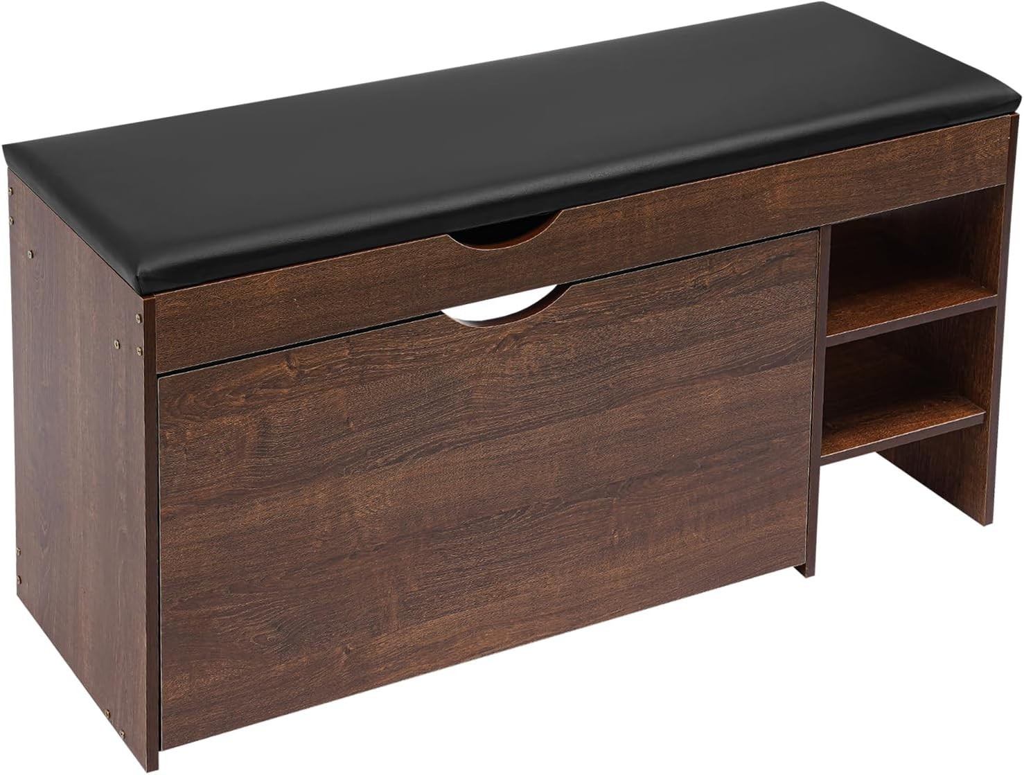 Entrance Shoe Bench 39.37" Shoe Storage Bench with Seat Free Standing Shoe Bench