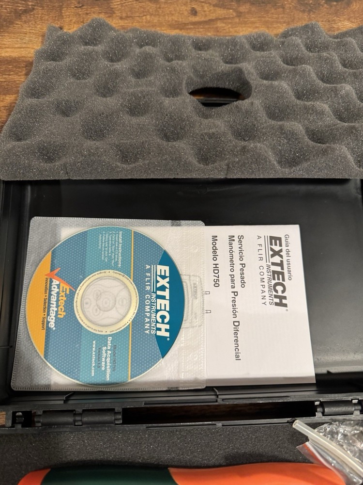 Extech HD750: Manometer With Software, 5Psi