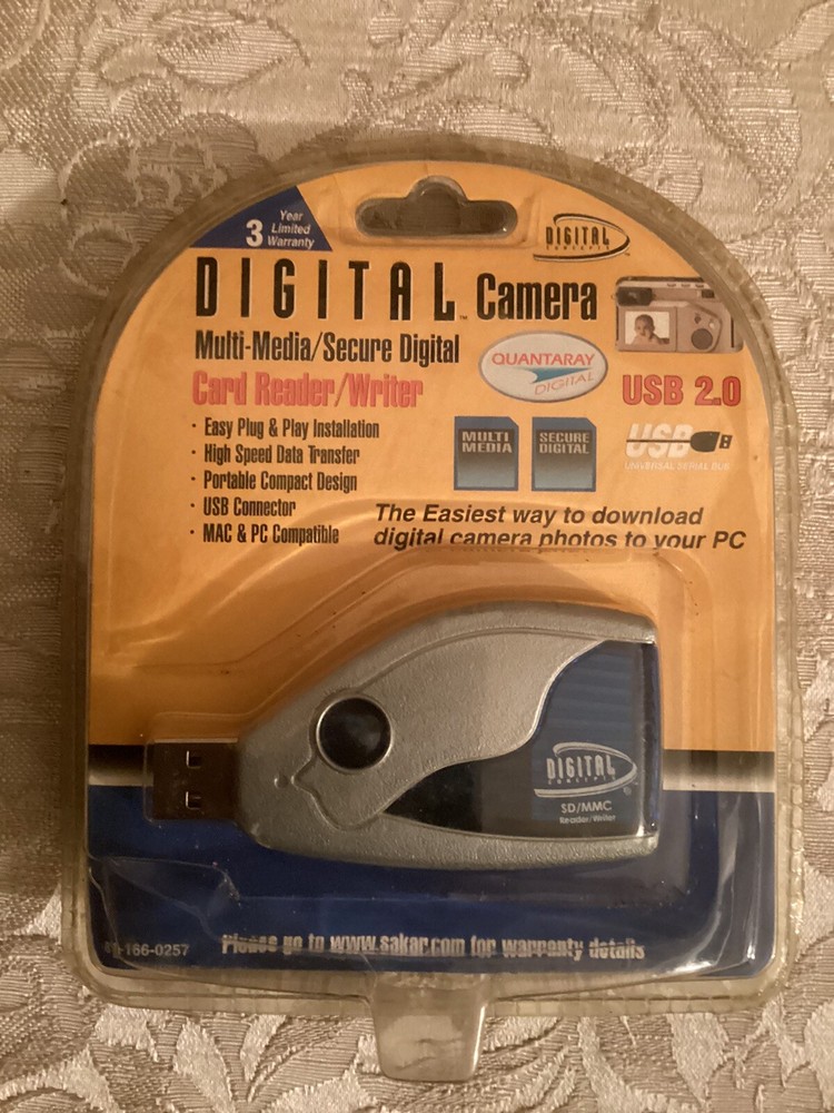 New Digital Concepts Digital Camera Memory Stick Pro Card Reader & Writer