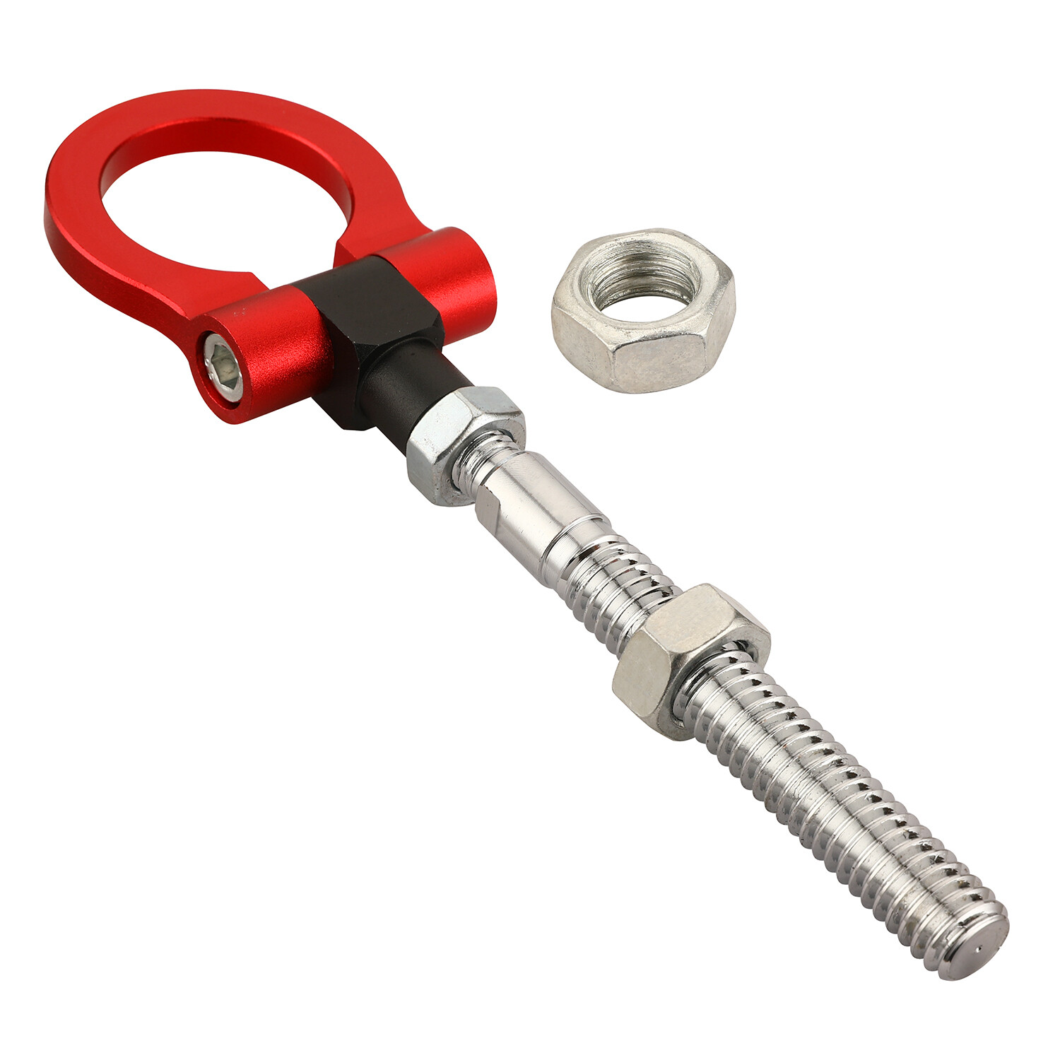 Red Front Or Rear Folding Tow Hook For 2014-2024 Chevrolet C7 & C8 Corvette GM