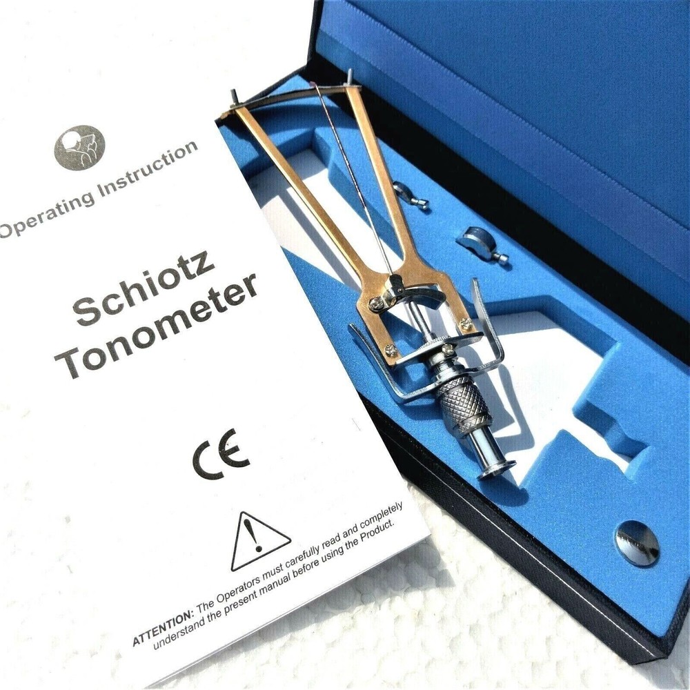 Schiotz Tonometer Precision Eye Measuring Intra-Ocular Pressure