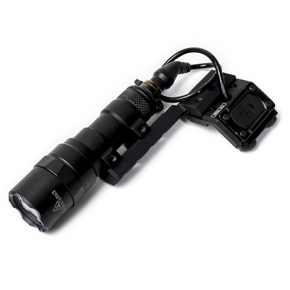 Tactica M300B LED White Flashlight /Pressure Switch Mod Button/Light Mount Base