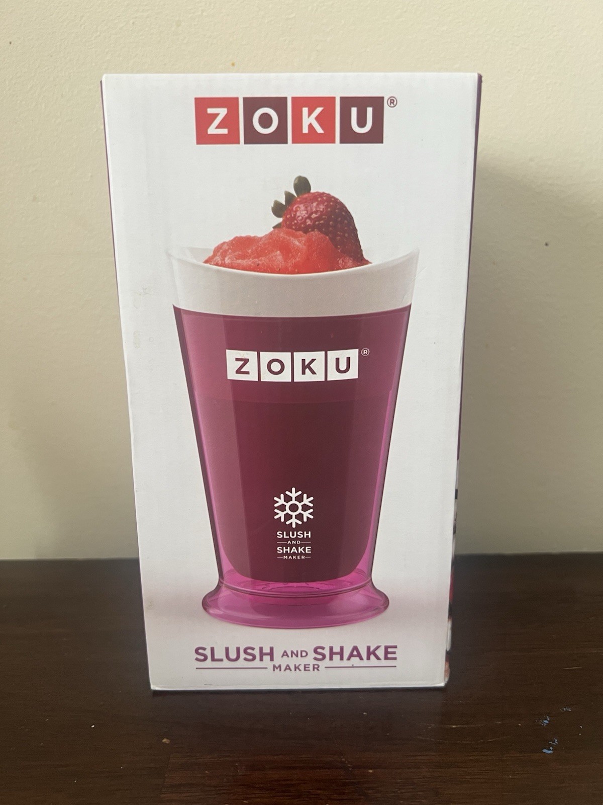 ZOKU Slush & Shake Maker Purple – New Factory Sealed – Makes Slushies Fast