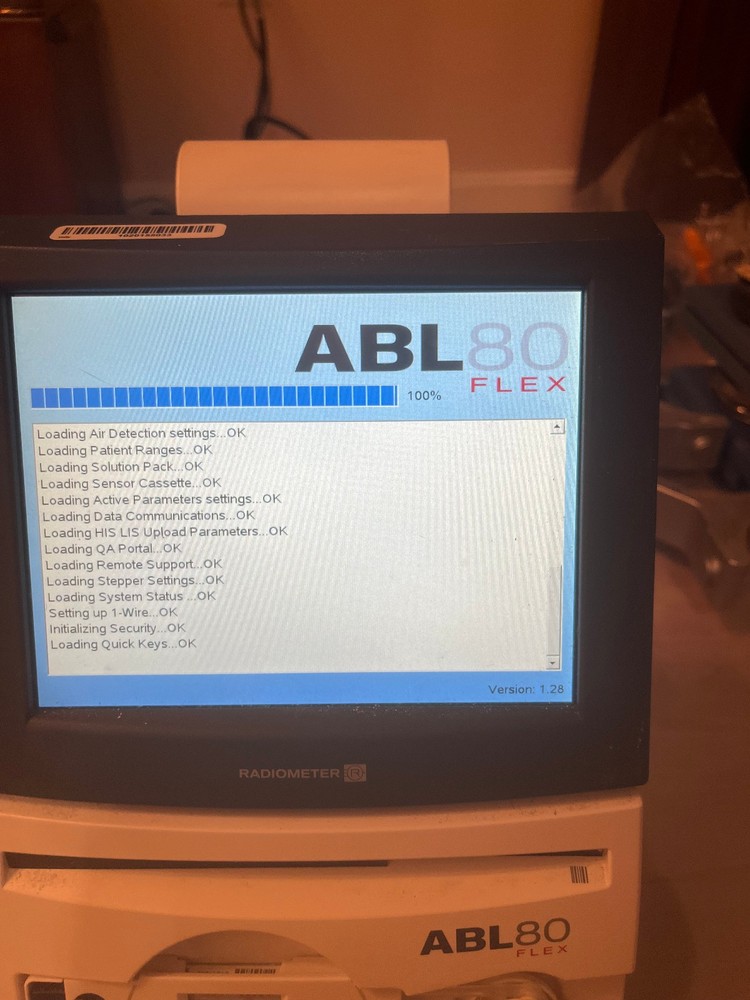 RADIOMETER ABL 80 FLEX GAS ANALYZER ABL80