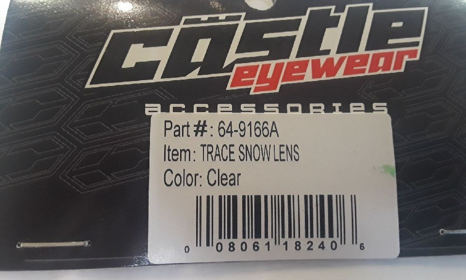 Castle snow goggle lens