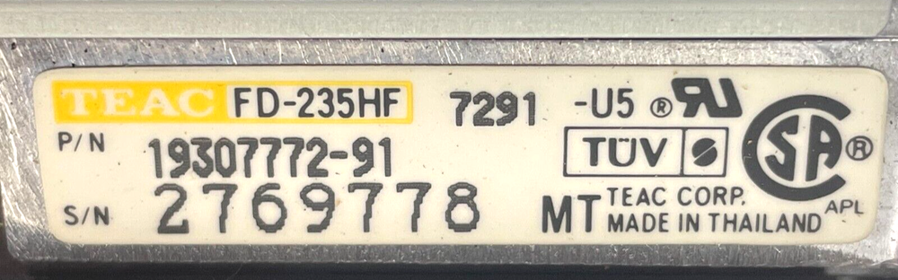 Compaq E900248-00A Floppy Drive Internal