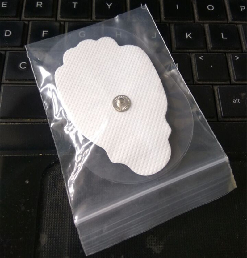 40 Large Snap On Electrode Pads Replacement For Tens Unit Machine Pulse Massager