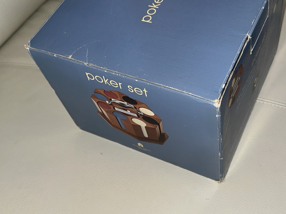 Open Box, In Box, Michael Graves Design Poker Set - PLEASE READ