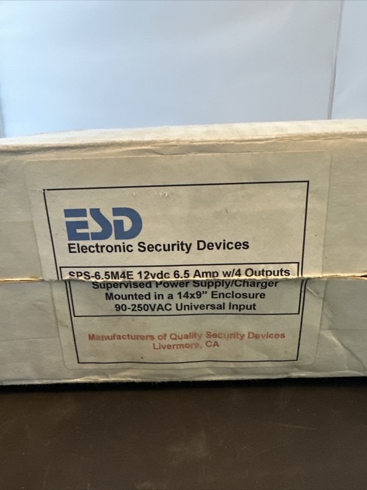ESD SPS-6.5M4E Supervised Power Supply