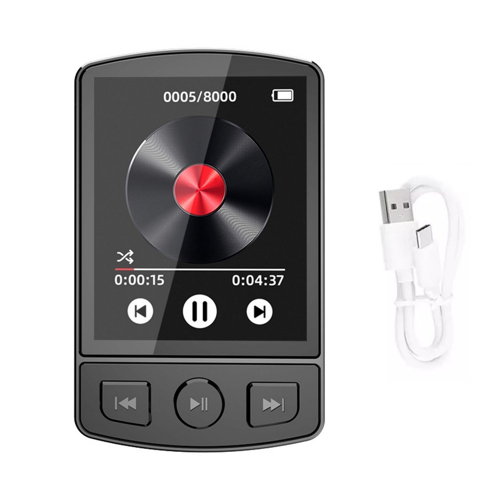 Multi-function MP3 Player HiFi Audio Bluetooth 5.0 Voice Recorder FM Radio