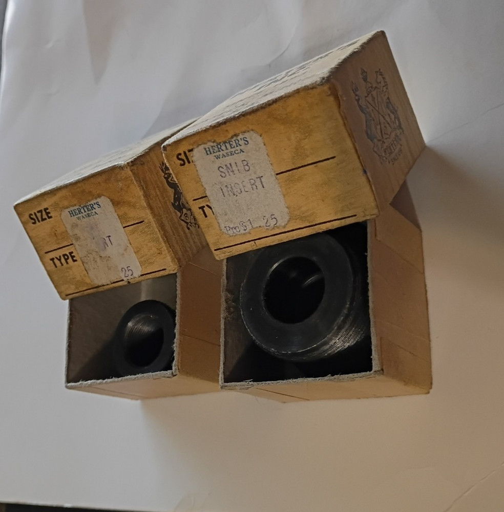 2 Herter's Lot - SN1B Adapter Insert & Additional Vintage Insert With Boxes