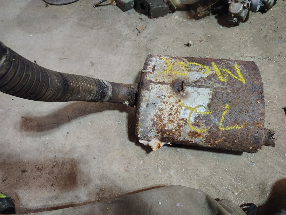 1972 Mercury rocket snowmobile muffler
