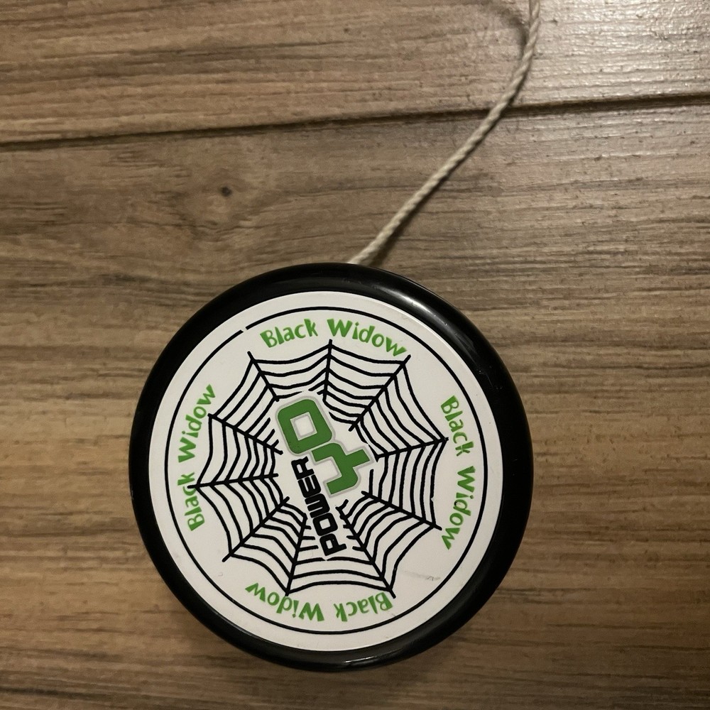 Retro POWERYO Yo Yo BLACK WIDOW VGC
