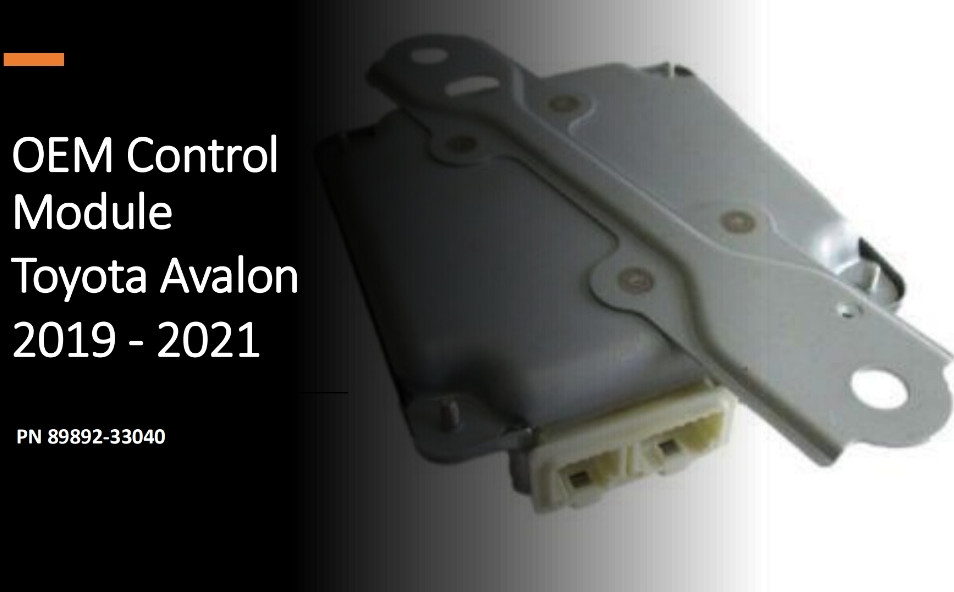 Toyota Avalon 2019 - 2021 OEM Control Module Battery Sensor