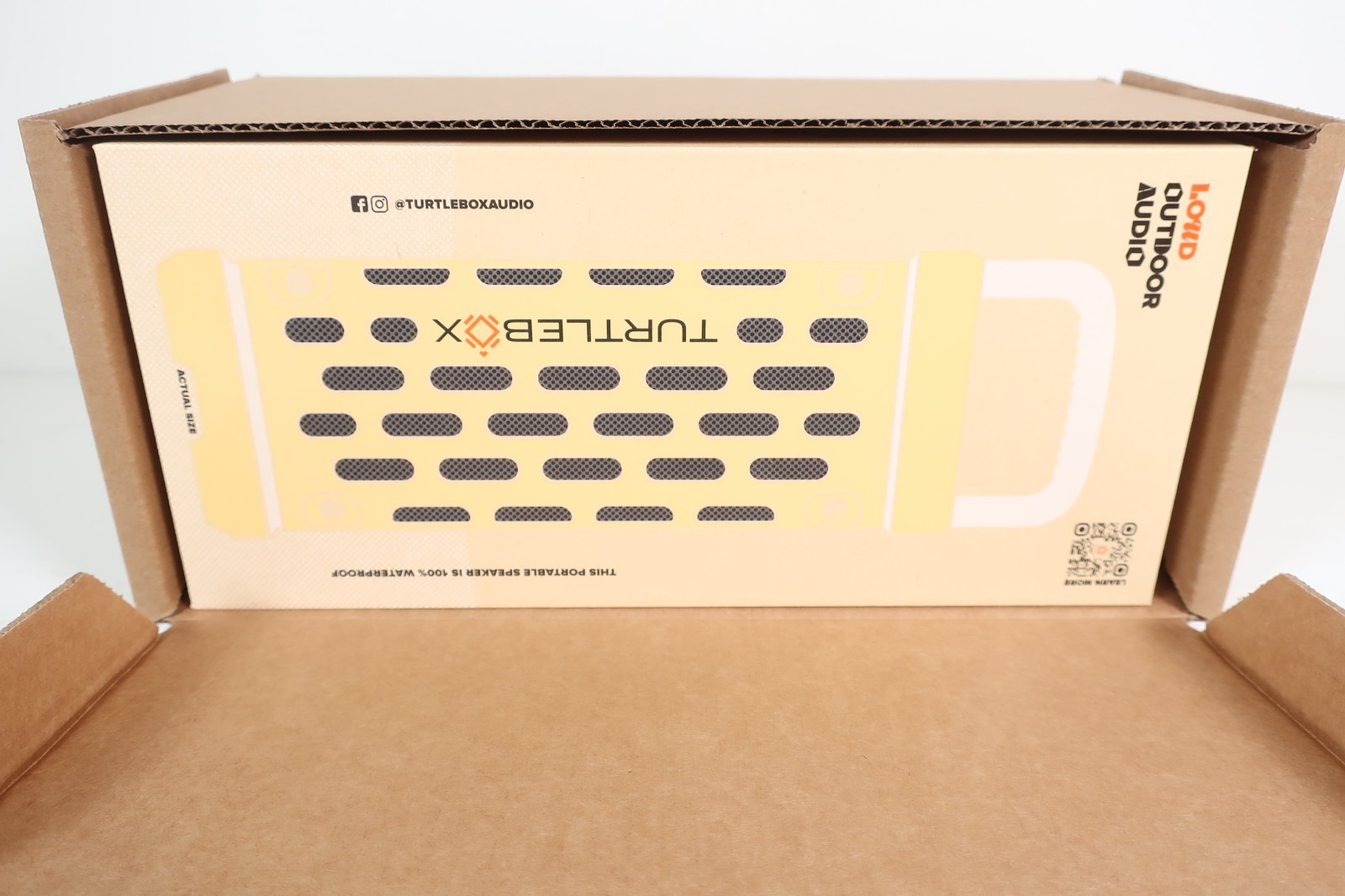 Turtlebox Ranger Loud Outdoor Bluetooth Speaker Yellow – Limited Edition NEW