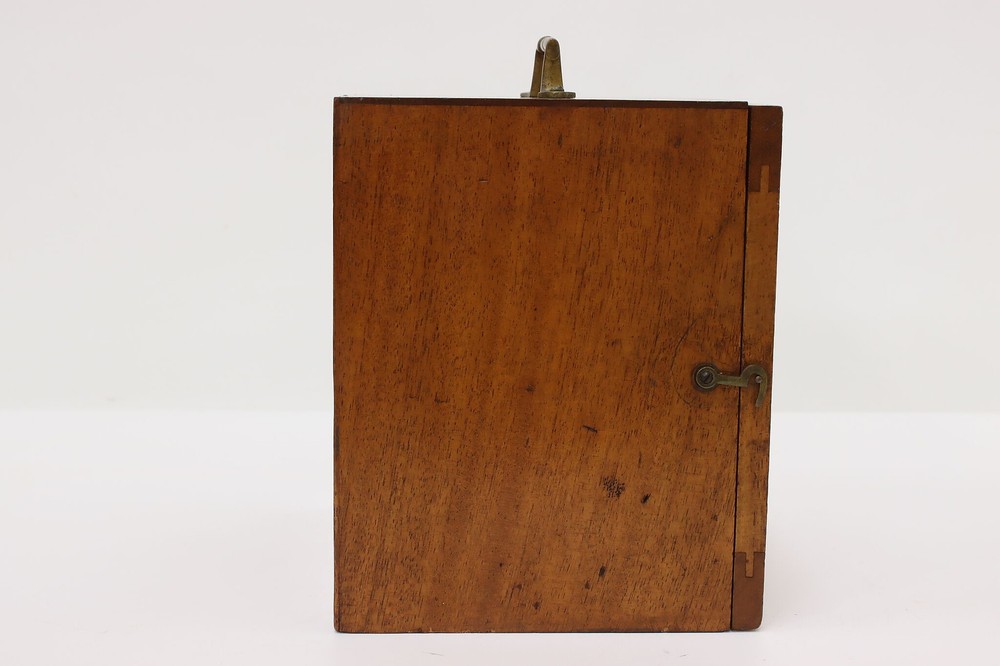 Bausch Antique Iron Laboratory Dissection Microscope & Case #56877