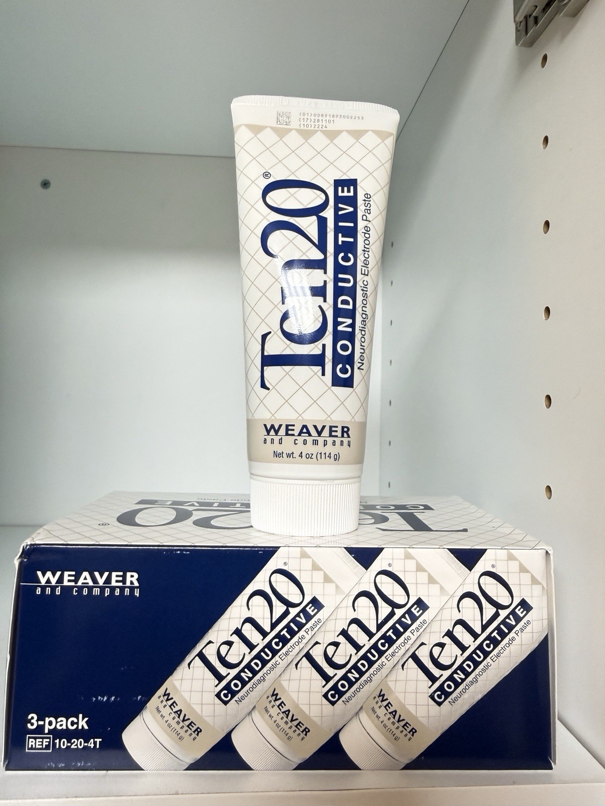 Weaver Ten20 Conductive Neurodiagnostic Electrode Paste 3-Pack 10-20-4T