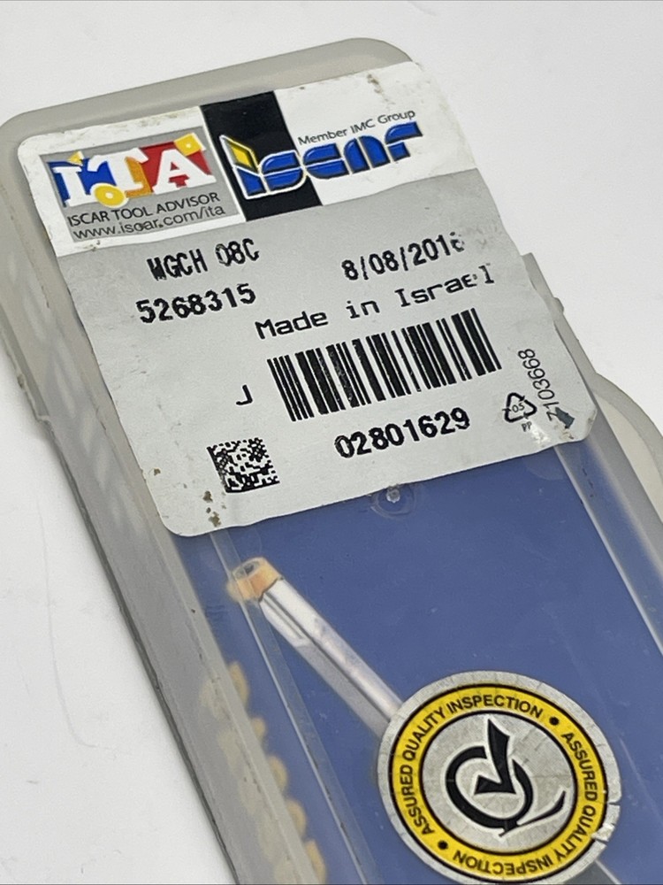 Iscar MGCH 08C Solid carbide bar for internal grooving, turning, threading