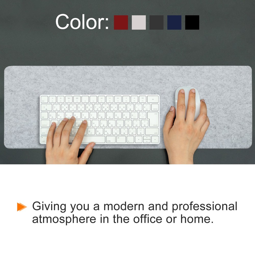 1Pcs 28"x13" Desk Mat Protector Red