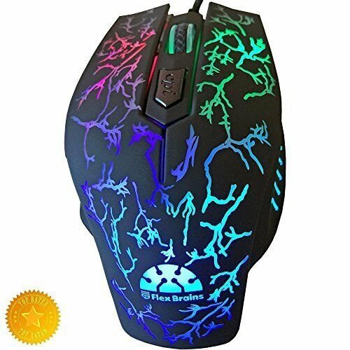 Flex Brains Led USB Luminous Game Mouse